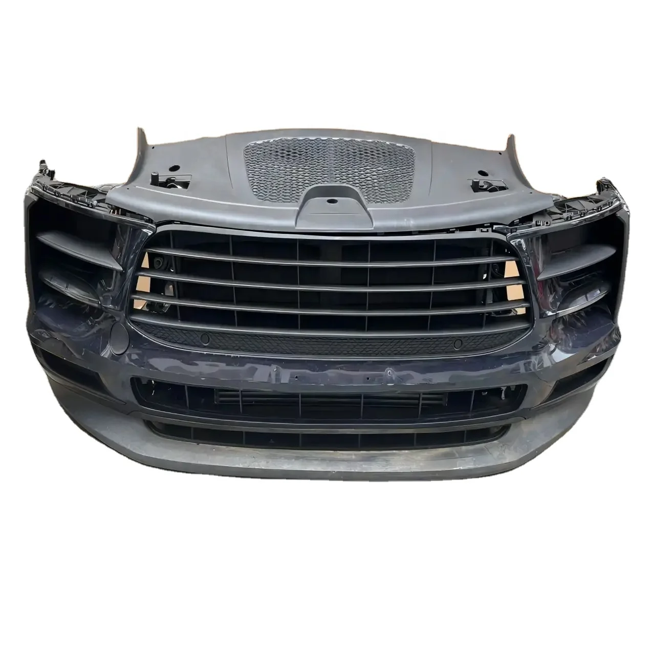 Car Bumper Suitable for Porsche Bumper Macan 95B Bumper Radiator Grille Front Mouth Assembly