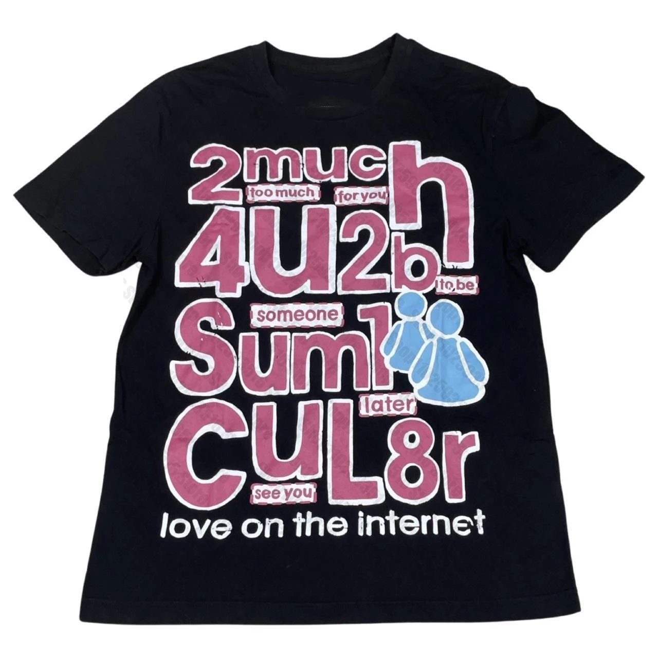 Camisetas gráficas Y2k para mujer, Tops recortados Kawaii de los años 2000, ropa Grunge, ropa de Anime para niña, Camisetas estampadas Emo