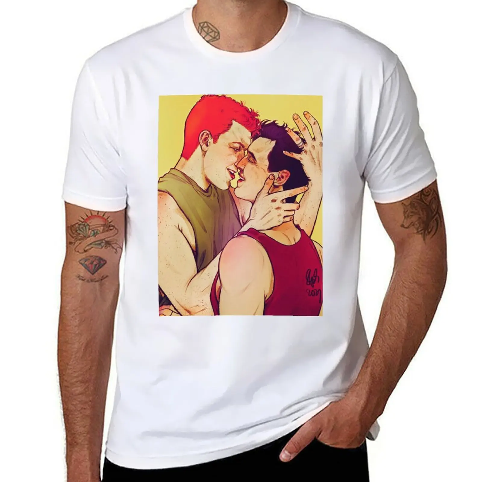 

man shirt shirts heavy t you. love for g F man cotton t * T-Shirt ckin men