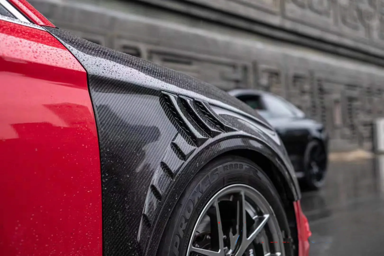 Hoge Kwaliteit BTC Zwart Droge Koolstofvezel Spatborden voor A3/S3 2017-2019 Retrofit/Upgrade