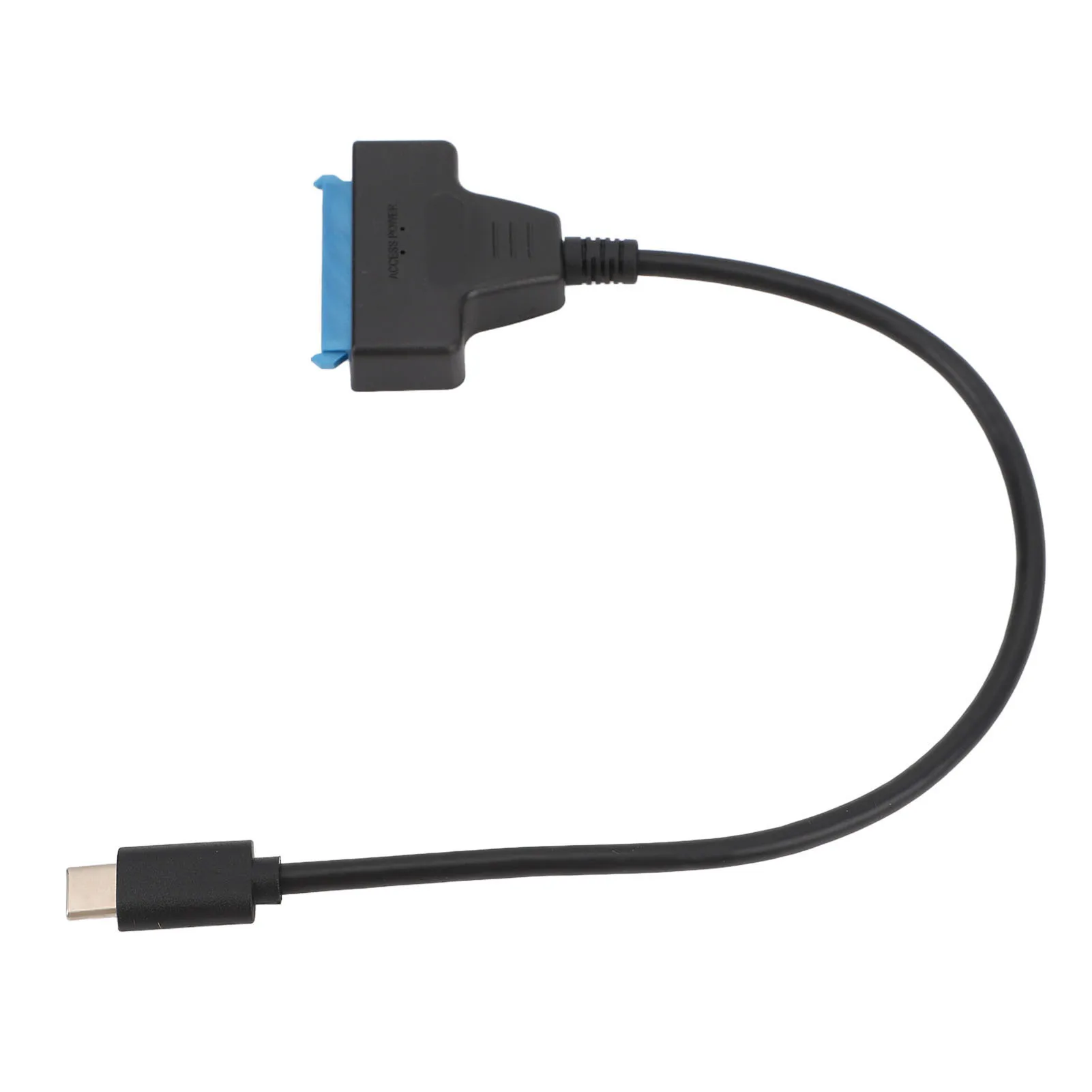 SATA to USB 3.1 Type C Adapter Cable Support UASP 6Gbps Hard Drive Converter Cord for 2.5 Inch HDD SSD