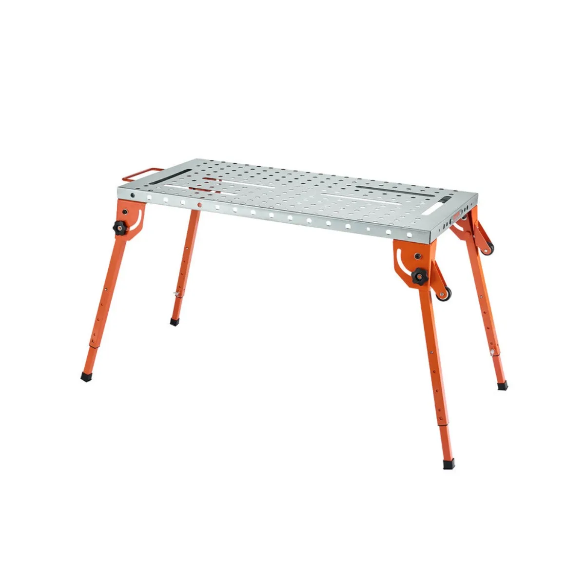 us- Welding table 44 "x 21" 500 lb folding table with 4 level adjustable height -