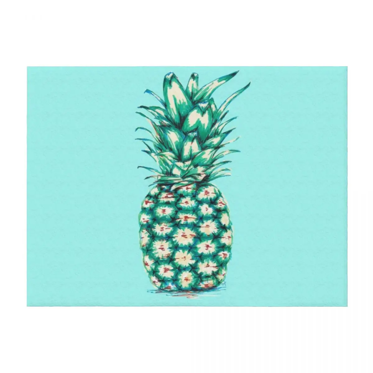 

Pineapple Throw Blanket Comforter funny gift Summer Beddings blankets and throws Blankets