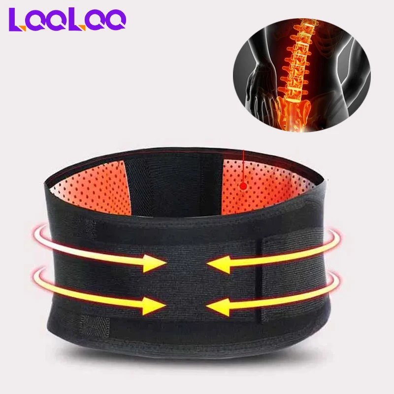 1 pcs  Waist Back Brace  for Men and Women,Back Lumbar Girdles Woman,Gym Belt,Back Belt，Magnetite Adjustable Can alleviate pain