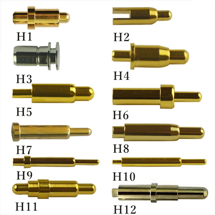 5 peças 50a sonda de teste de alta corrente agulha de mola antena agulha superior conector pogopin eletrodo elástico agulha de contato