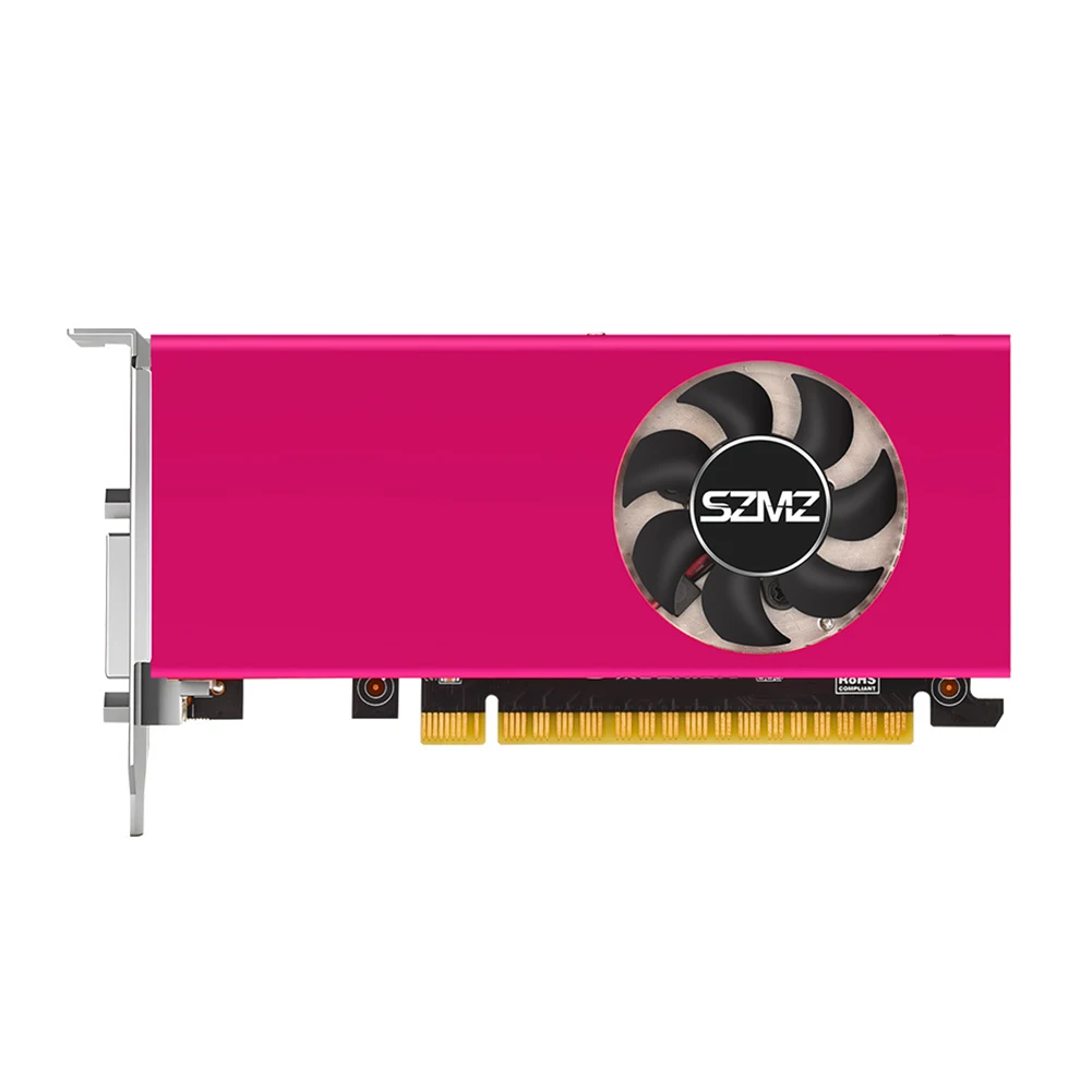 GTX 750TI 4GB DDR5 PC Video Card Low Profile Video Card PCI-E 2.0 16X Computer Graphics Card HDMI-Compatible Interface 128 Bit