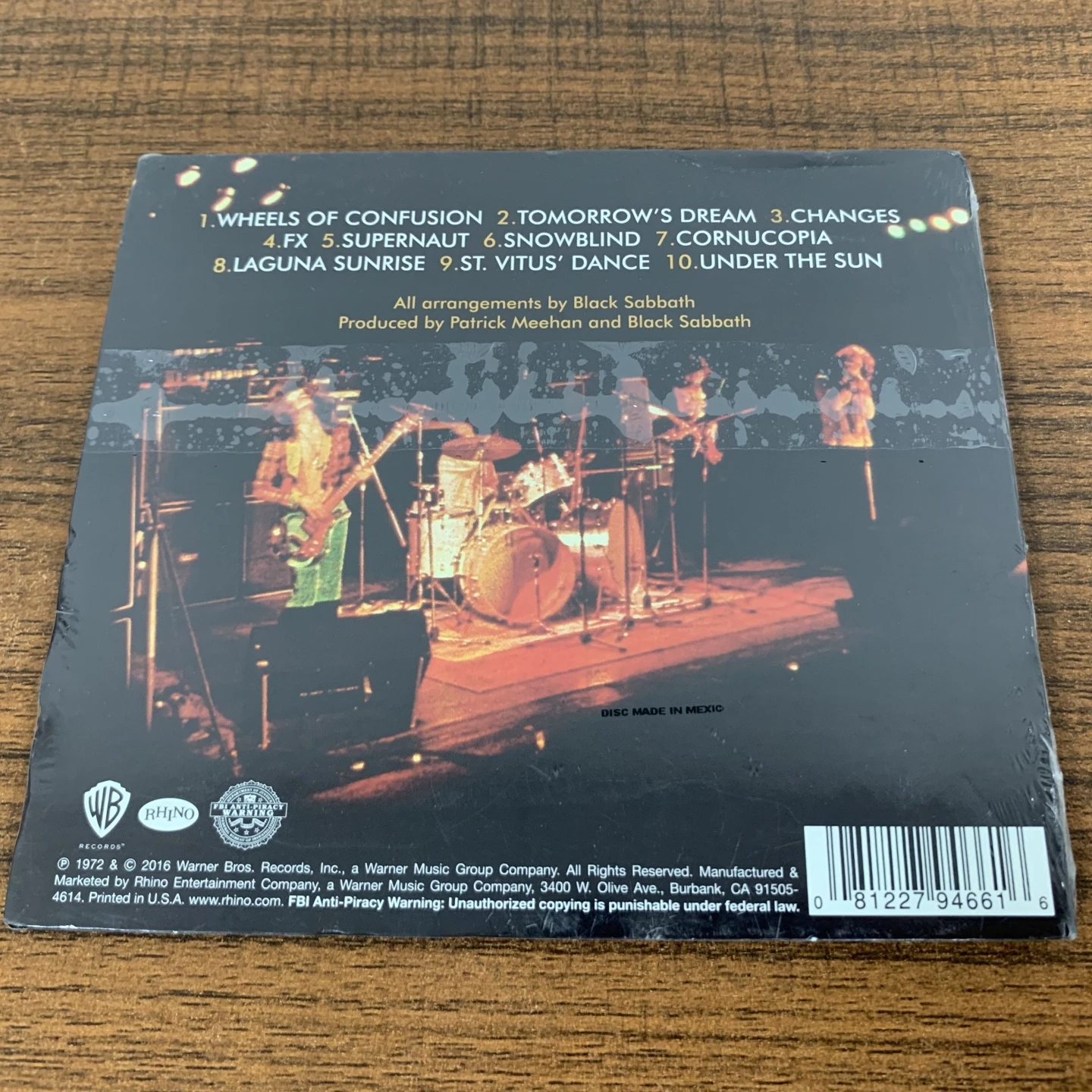 النسخة الأمريكية، بلاك سبت بلاك سبت المجلد. 4、موسيقى معدنية ثقيلة (حافظة متصدعة، قرص مثالي.) #2