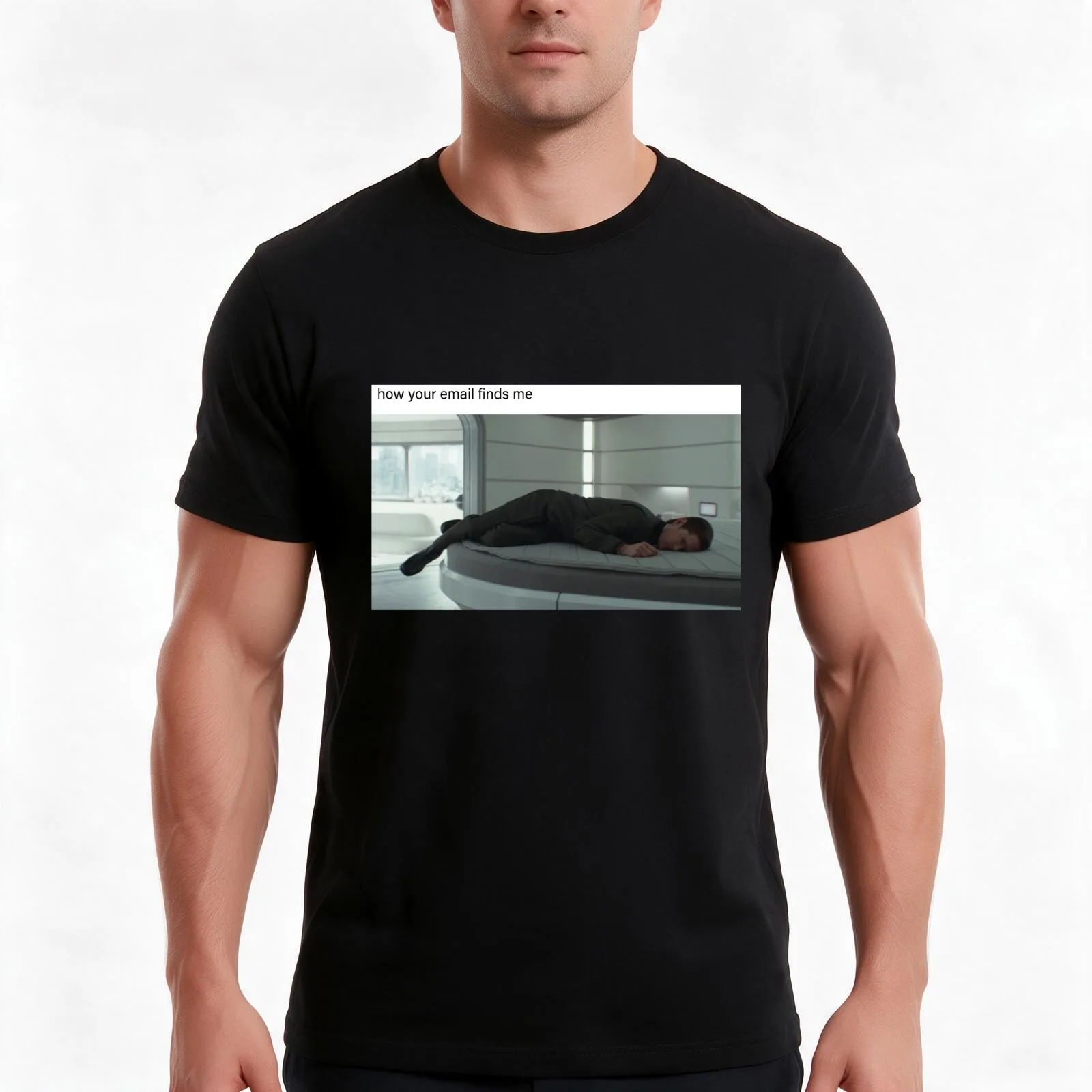 how your email finds me T-Shirt Summer Casual Cotton Tee Oversized Streetwear Tops Vintage Graphic Print Unisex Men Women