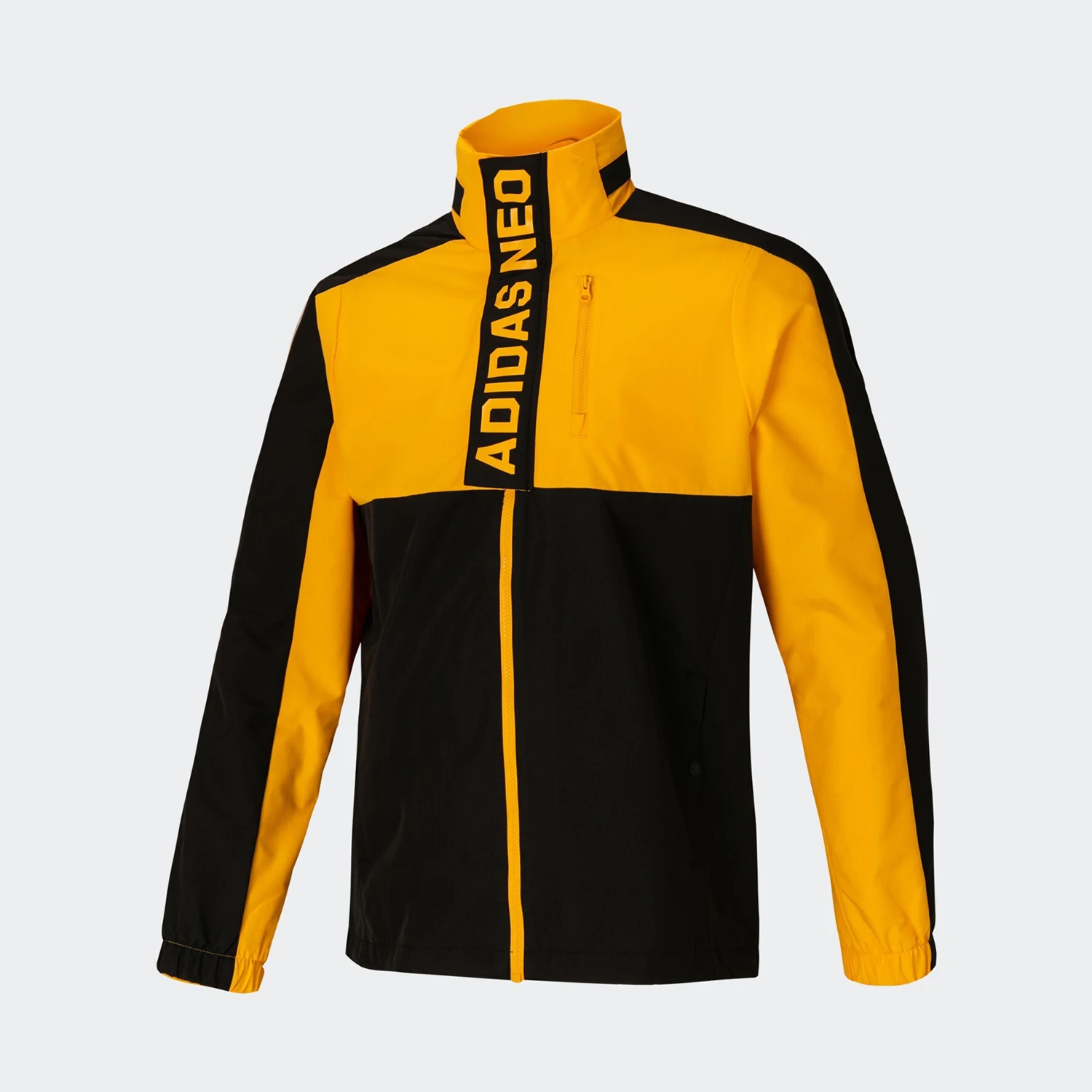 

Adidas настоящая сезонная новая спортивная одежда с воротником-стойкой ветрозащитная тканая куртка GL7189