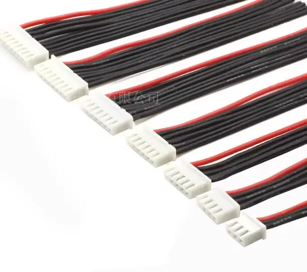 8S 10S 12S 14S 15S 16S 17S JST-XH Connector Balance Silicone Wire Cable 50/ 100cm 9PIN -18PIN 9P 18P 1 Meter 20in 22#AWG