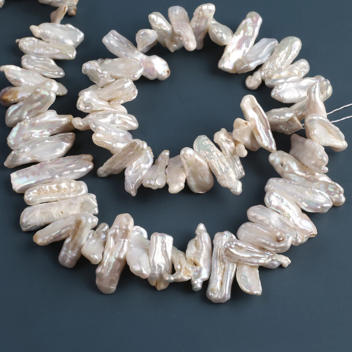 Natural Pearl Yokohama Biwa Bead Exquisite Shape Elegant Appearance for DIY Jewelry Making Handmade Bracelet Necklace