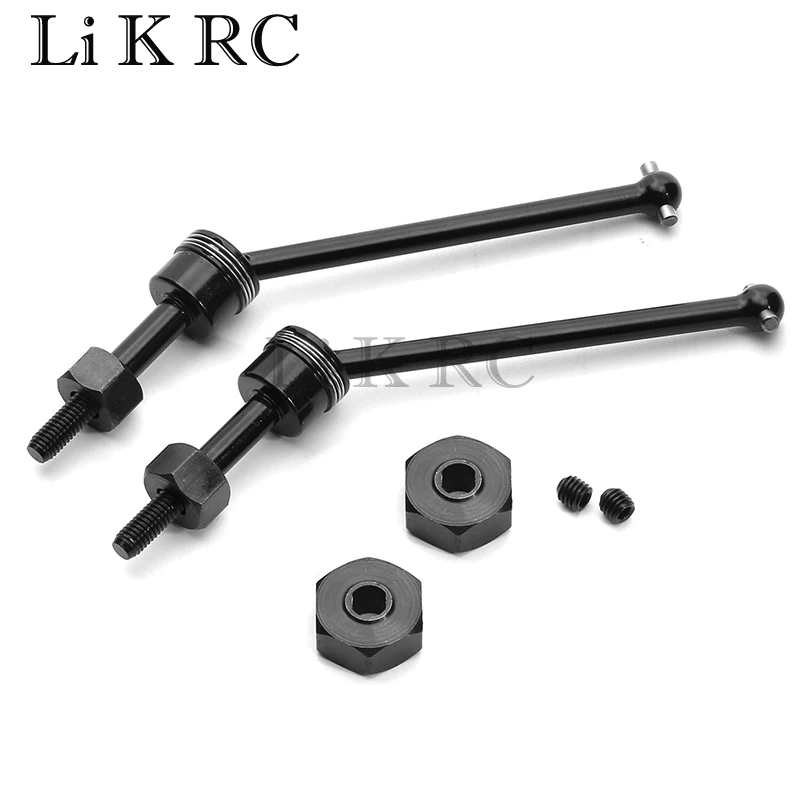 

2pcs Metal Front Drive Shaft CVD for Losi LMT 4WD Solid Axle Monster Truck 1/8 RC Car Upgrade Parts