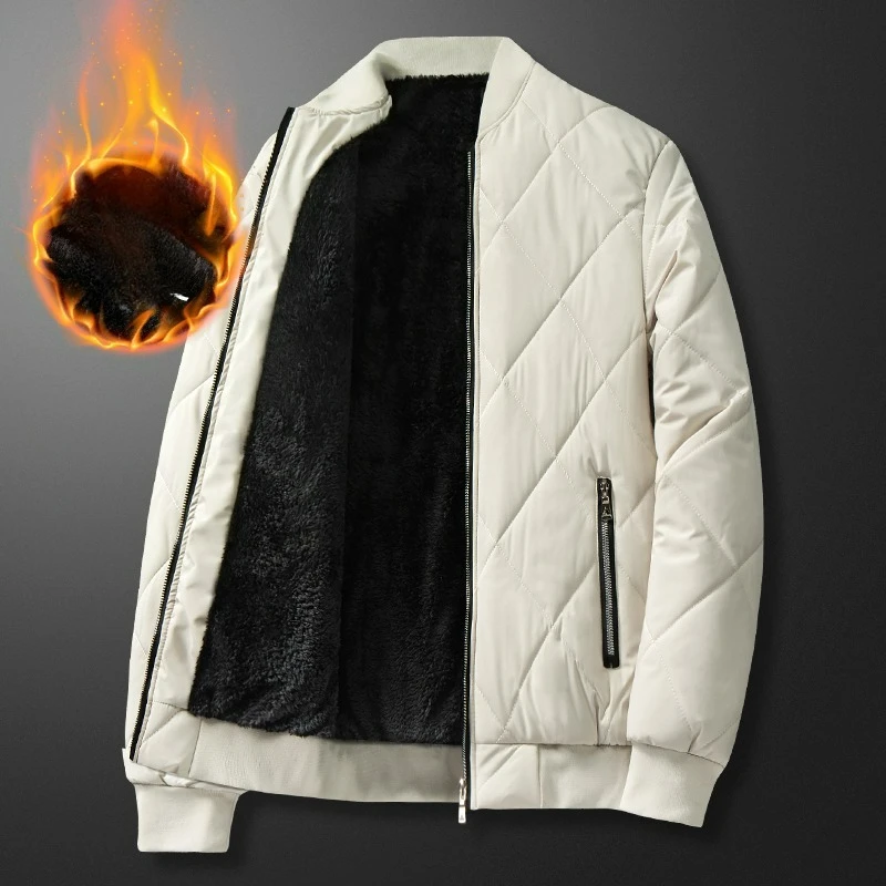 

Зимние парки 2024, пальто, мужская модная хлопковая одежда, уличная одежда, пальто-бомберы, однотонные повседневные куртки с хлопковой подкладкой, мужское пальто