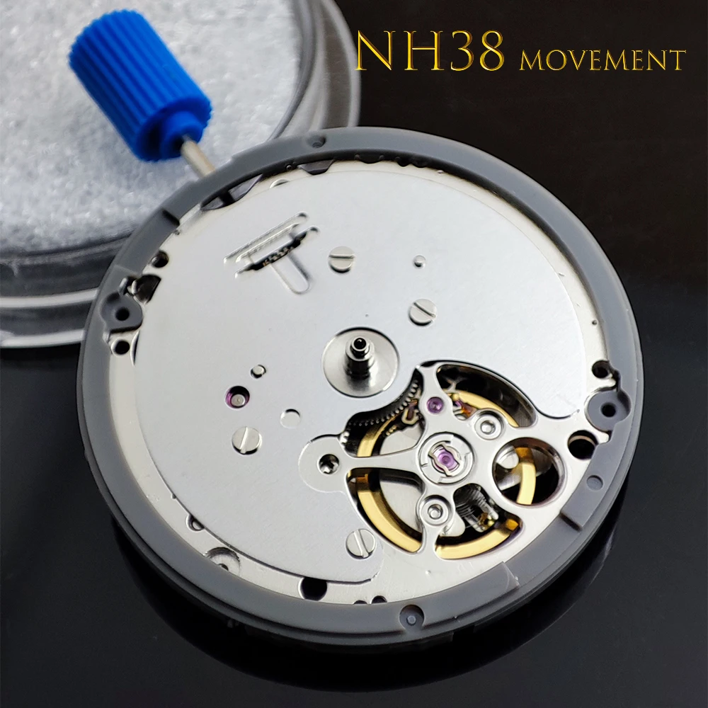 Japan NH38A mechanical movement automatic watch 24 jewelry high-precision NH38 repair parts