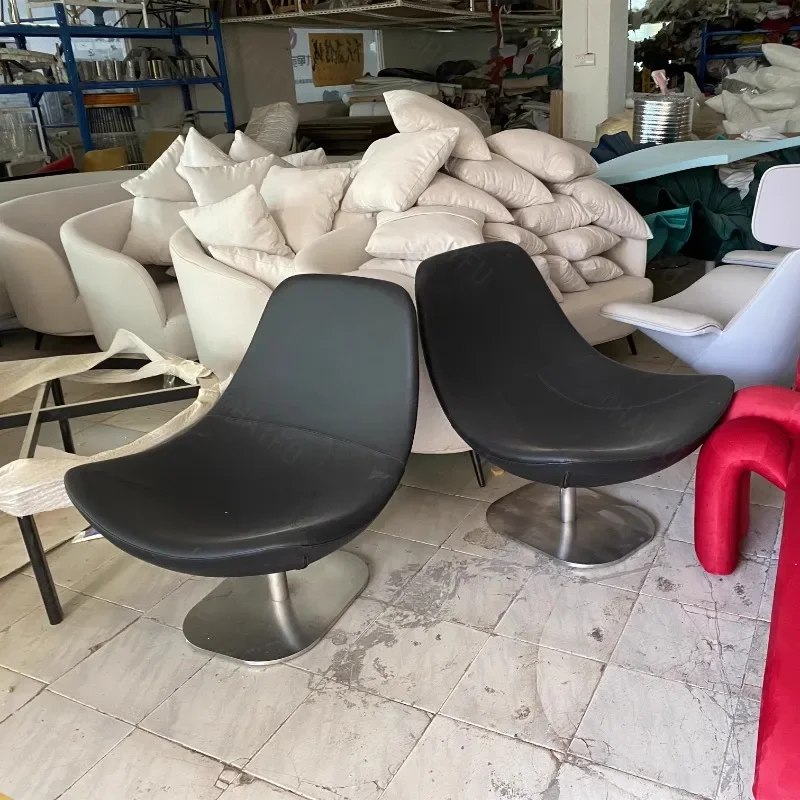 Rotatable Casual Home Modern Simple Fashion Single Back Chair