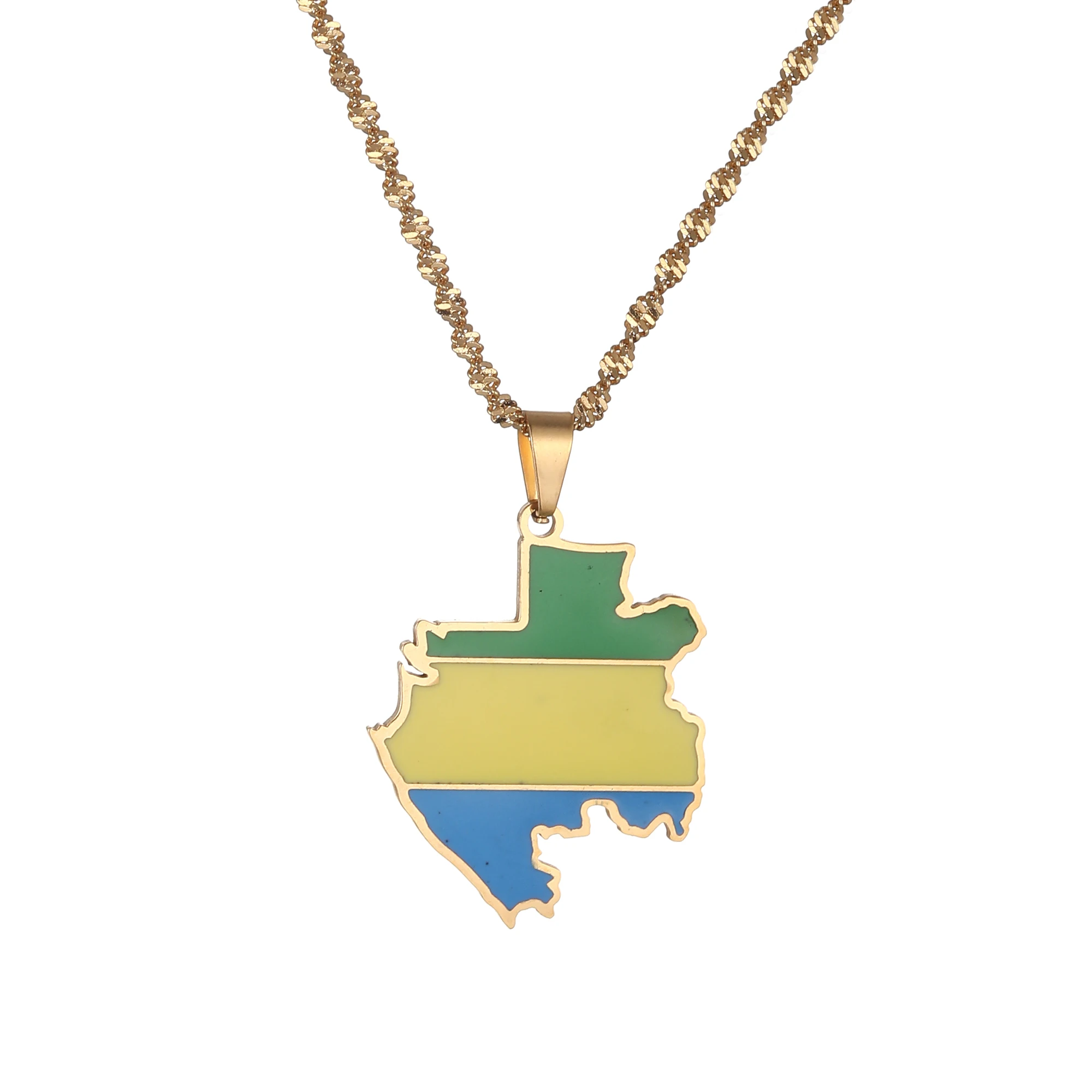 Ожерелье с подвеской из нержавеющей стали для женщин и мужчин