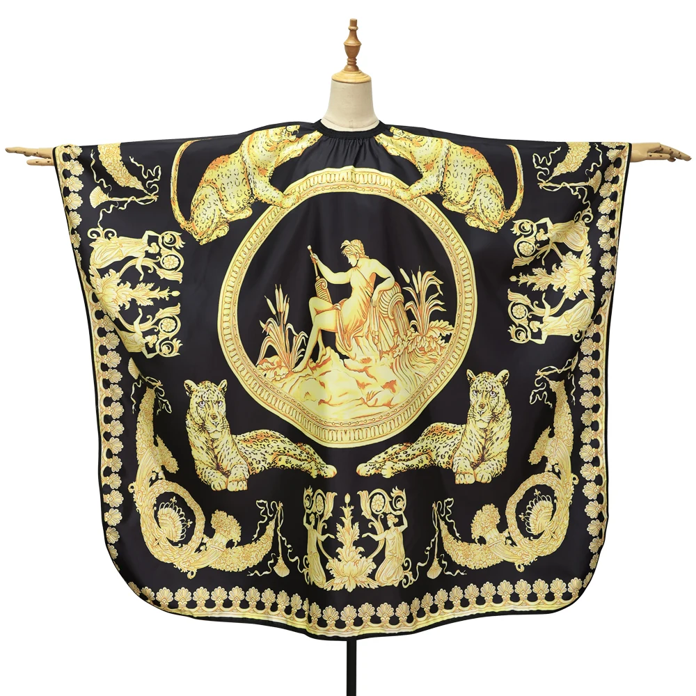 

pro Salon Waterproof Hair Cutting Cape Barber Hairdresser Apron Hairdressing Cloth Gown for Haircut Coat Barbershop Tool