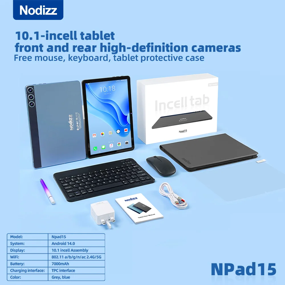 Nodizz Smart Pad15 Mini Tablet 10.1