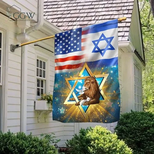 West Virginia Flag, West Virginia Garden Flag, Rhododendron Flower And Cardinal OOV IIC