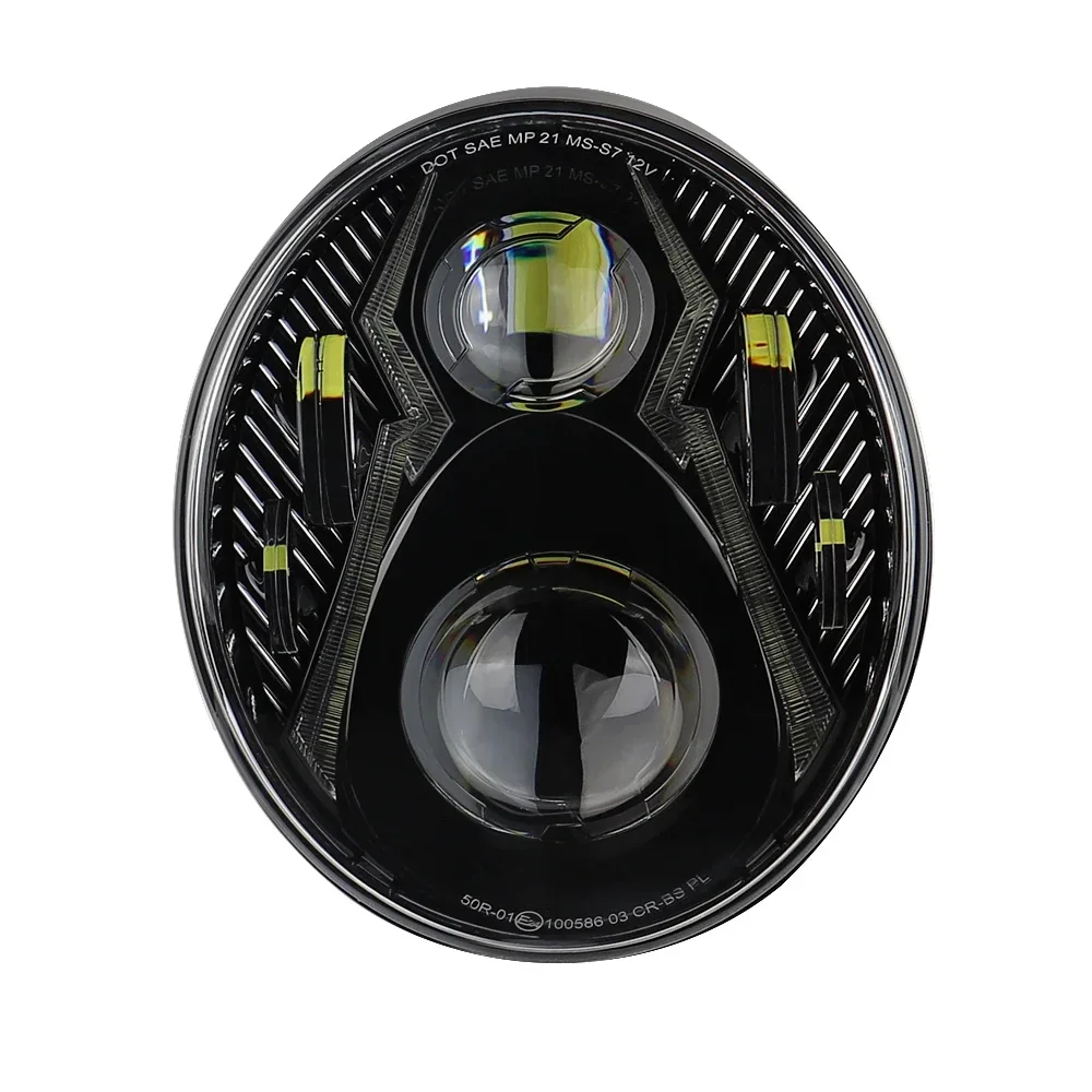 In stock Aukma Motorcycle Led Headlights for Harley 2018 Breakout 114 FXBR FXBRS Replacement Headlamp High Low Beam Driving Ligh