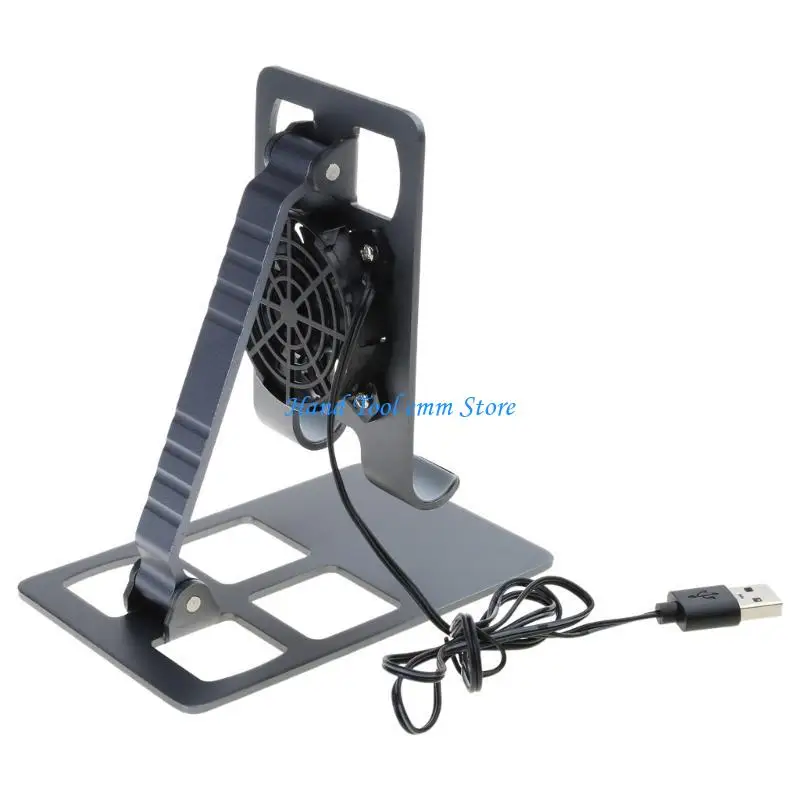 

H37F Cooling Tablet Stand Adjustable Stand Portable Phone Holder Radiator