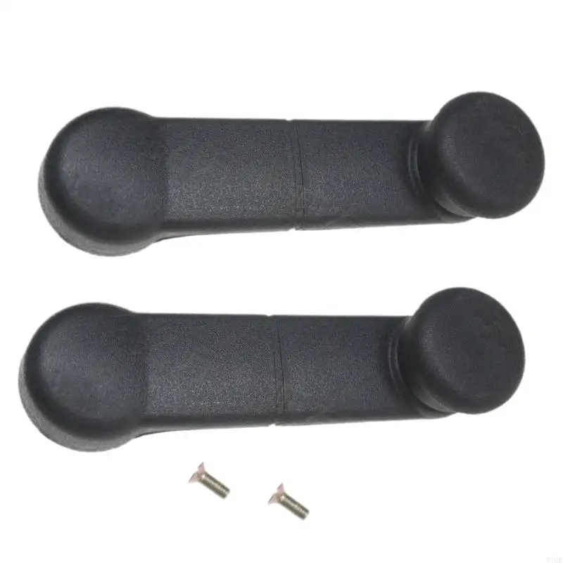 M76E Schwarz ABS Auto Tür Fenster Kurbel F37Z1023342A für F150 F250 E150 E250 – Detail 8