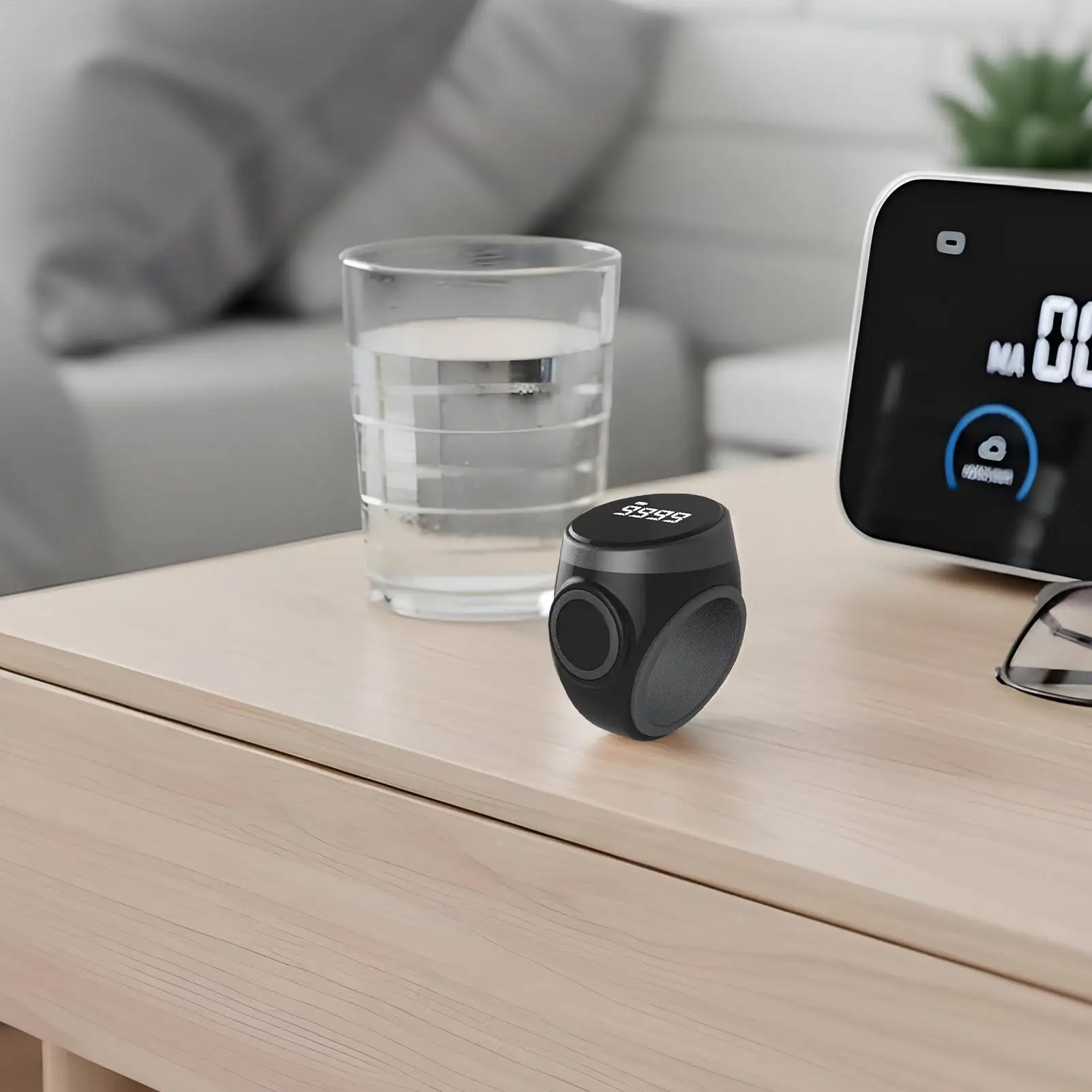 Contatore di conteggio digitale per gadget ricaricabile con controllo tattile con clicker per esercizi in aula di matematica da golf per passeggiate all'aperto al coperto