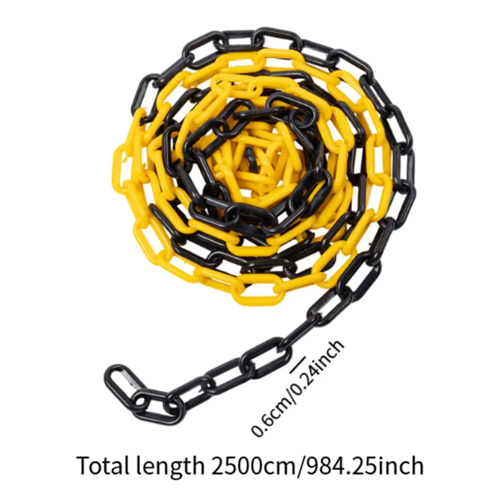 Conector de conos de tráfico de enlace de barrera de cadena de tráfico para jardín, Hotel, Control de multitudes, áreas cerradas, conos de tráfico, espacio de estacionamiento