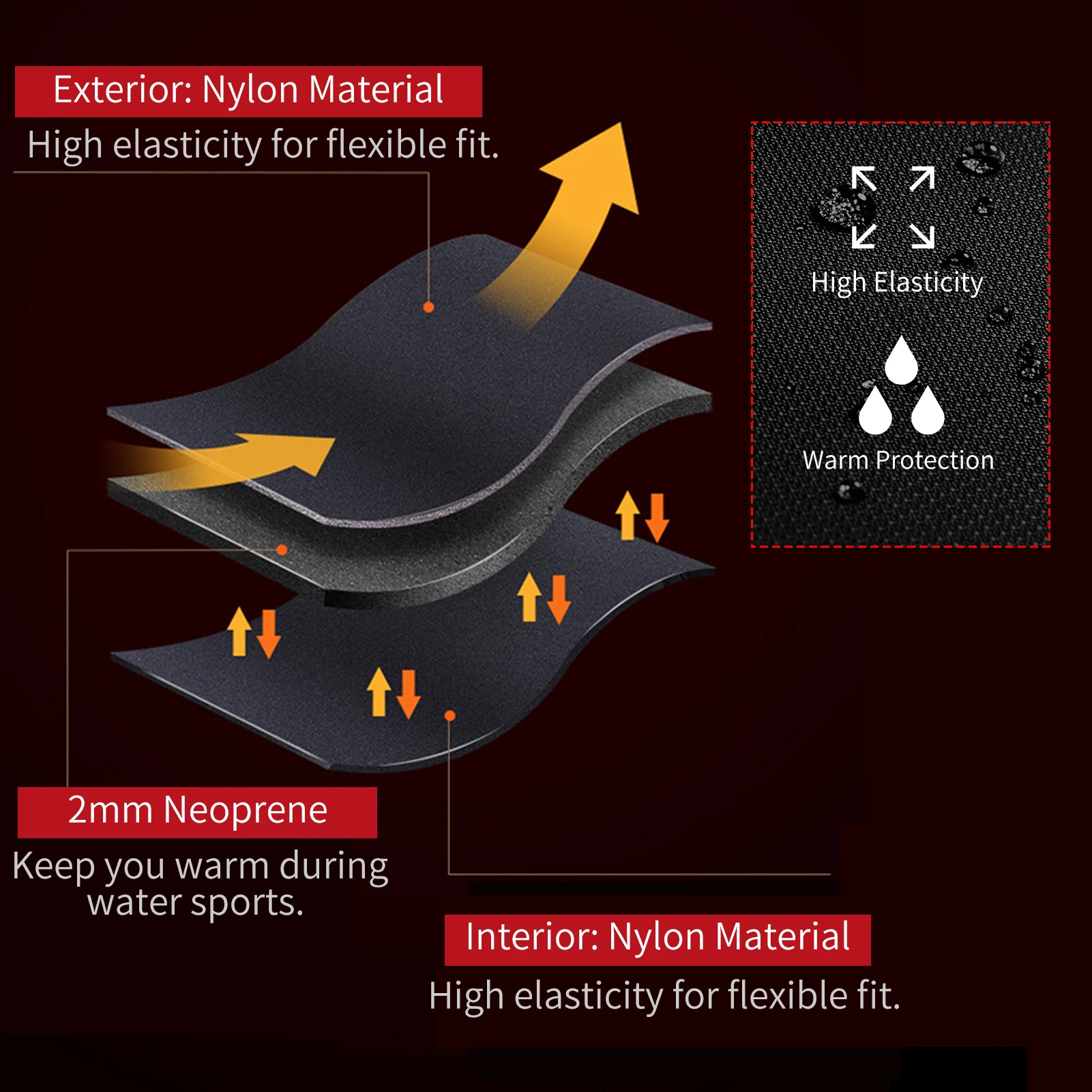 Atasan Selam Neoprene 2mm Pria Wanita dengan Ritsleting Depan Jaket Wetsuit Lengan Panjang untuk Snorkeling Scuba Diving Surfing