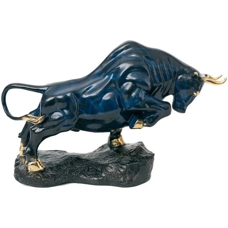 

Copper Bull Ornament Crafts Living Room Office Decorations High-end Opening Gifts