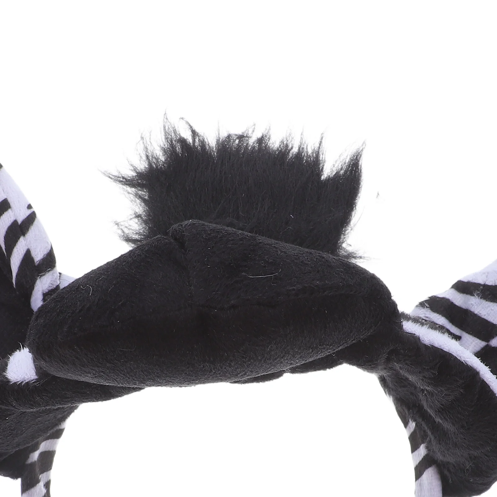 1 set set di costumi zebrati fascia per bambini guanti con papillon coda animale festa di Halloween accessori cosplay per bambini set cosplay di animali