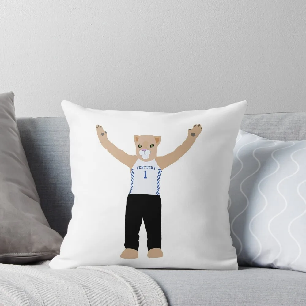 University of Kentucky Wildcat Basketball Mascot Throw Pillow Sofa Cushions Cover Christmas Covers pillow