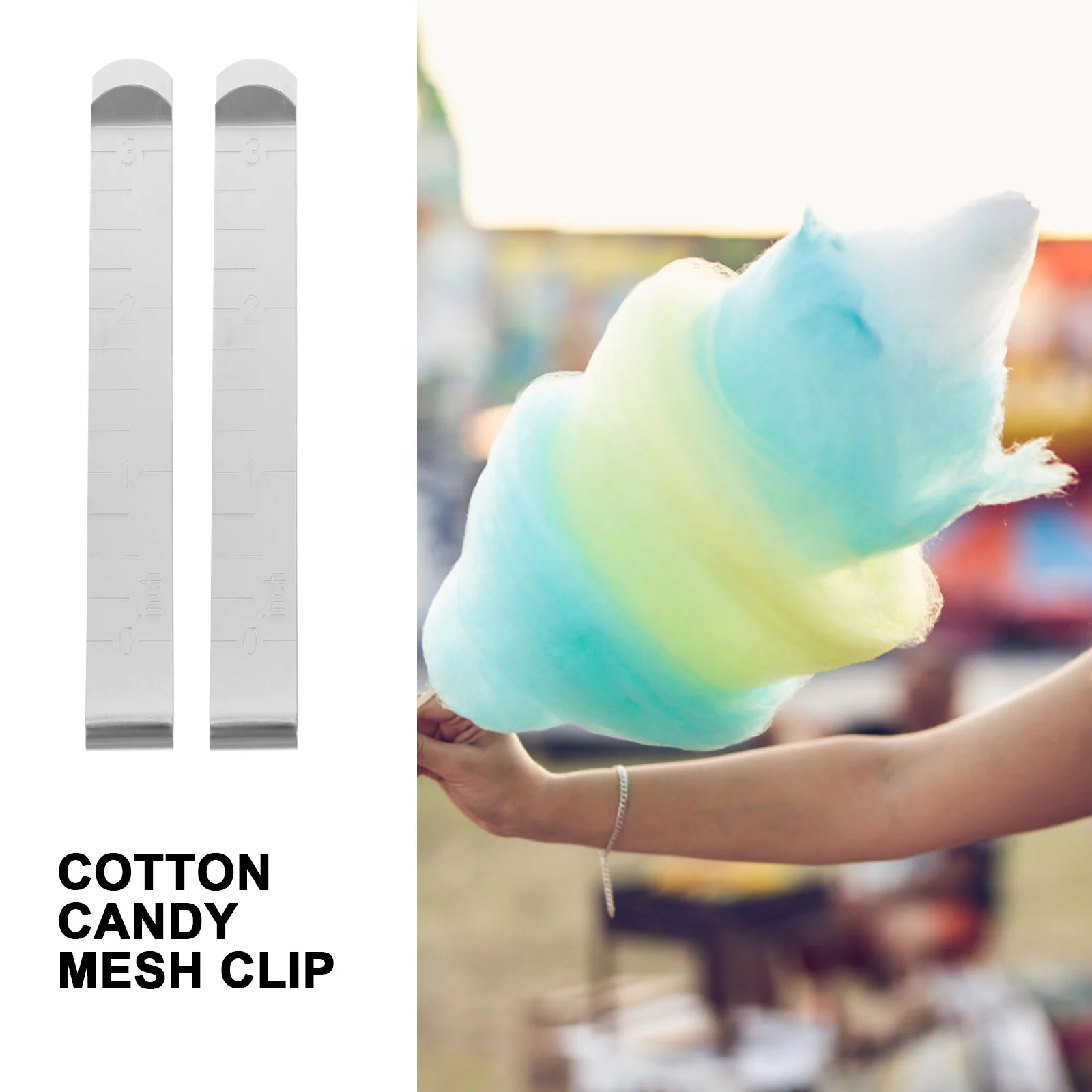 

10 шт., зажимы для производства сахарной ваты, многоразовые зажимы из нержавеющей стали, сетчатый стабилизатор, аксессуары для изготовления сахарной нити