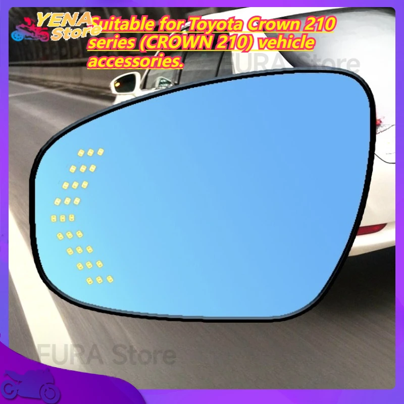 

Car rearview mirror with steering function. Suitable for Toyota Crown 210 series (CROWN 210) vehicle accessories.