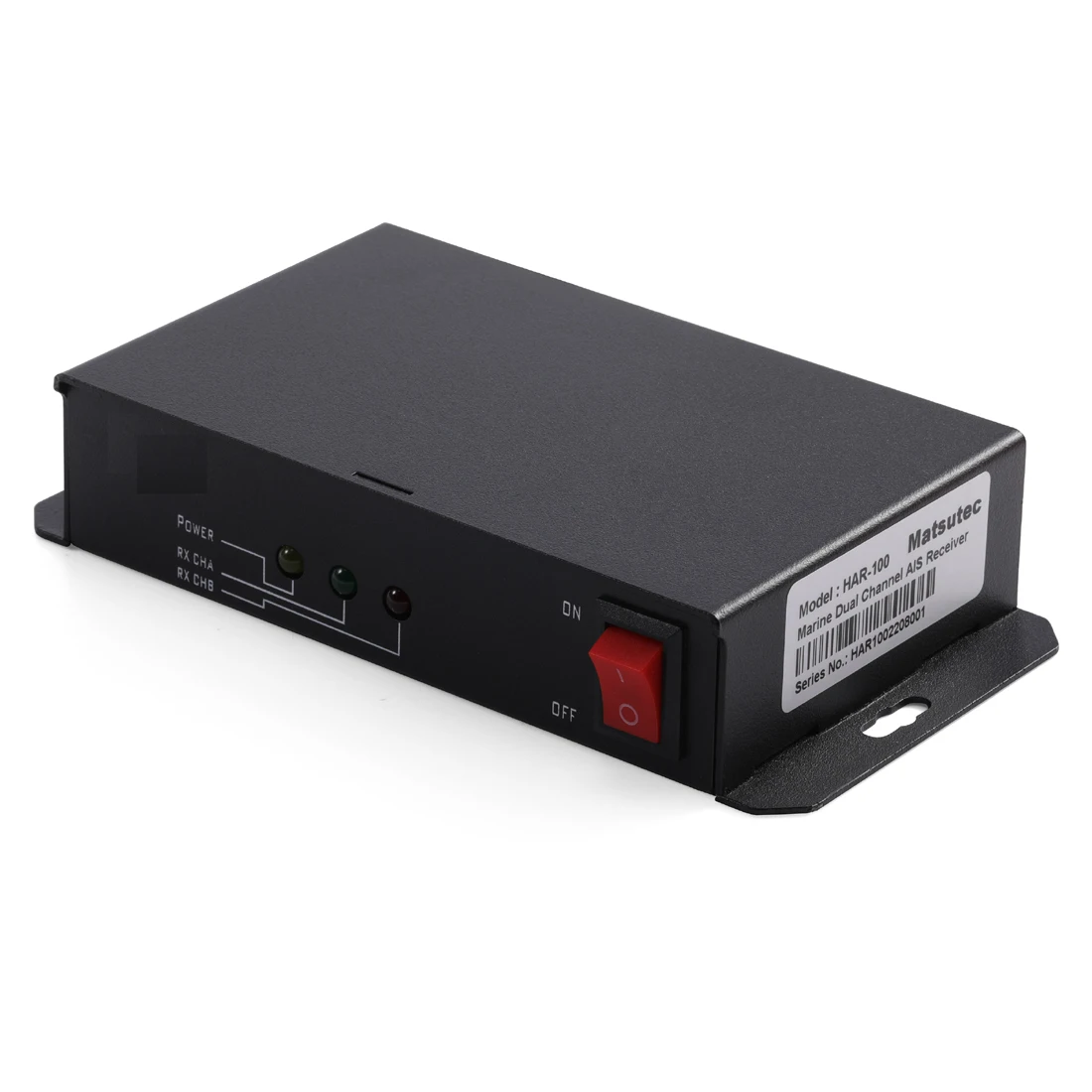 Receptor Matsutec HAR-100 AIS Receptor AIS Classe A Classe B de canal duplo com receptor GPS RS232/RS422 Receptor Somente Classe AIS