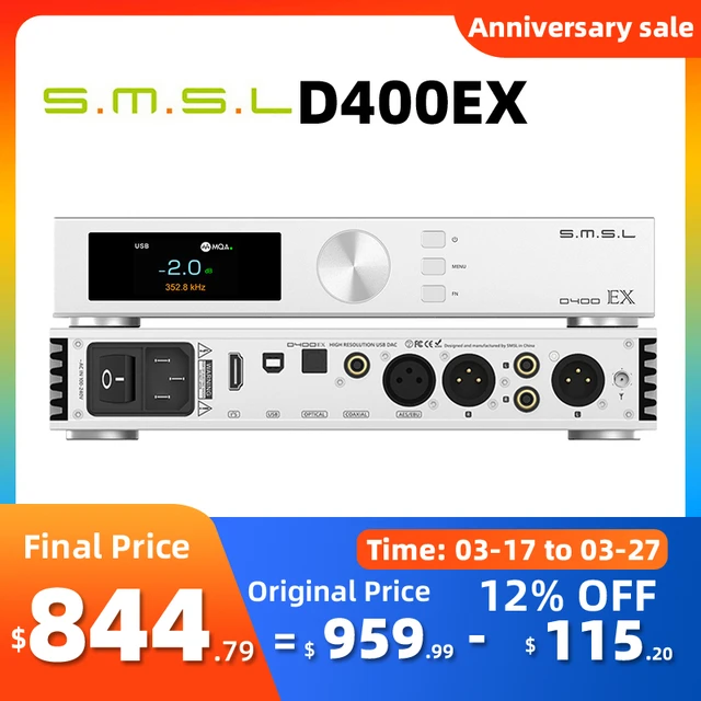 Smsl Dsd512 | Dac Chips - D400ex Audio Dac 1 - Aliexpress