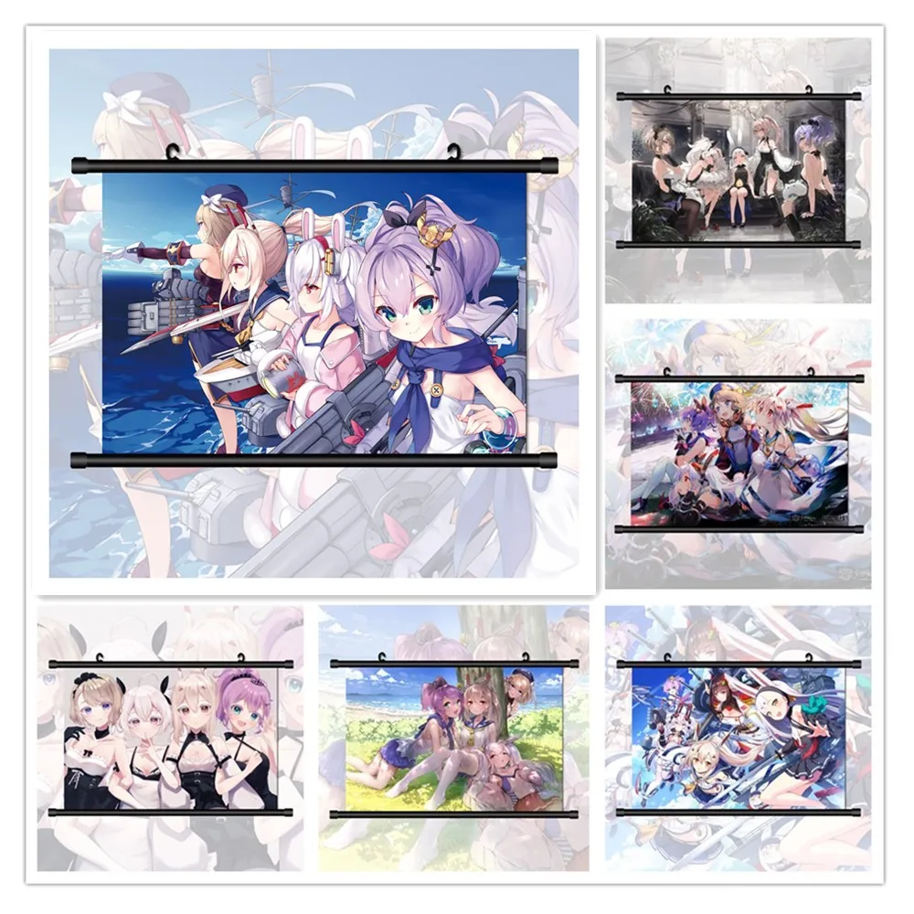 5D DIY Diamond Painting Azur Lane Ayanami Javelin Rafi Anime Round Diamond Embroidery Cross Stitch Kit Diamond Mosaic Art