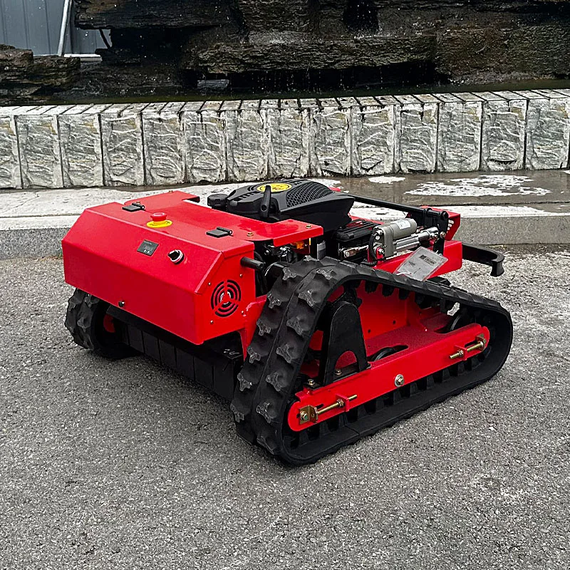 Anpassbarer ferngesteuerter Rasenmäher mit Rädern, automatischer Rasenmäher, ferngesteuerter Motorrasenmäher