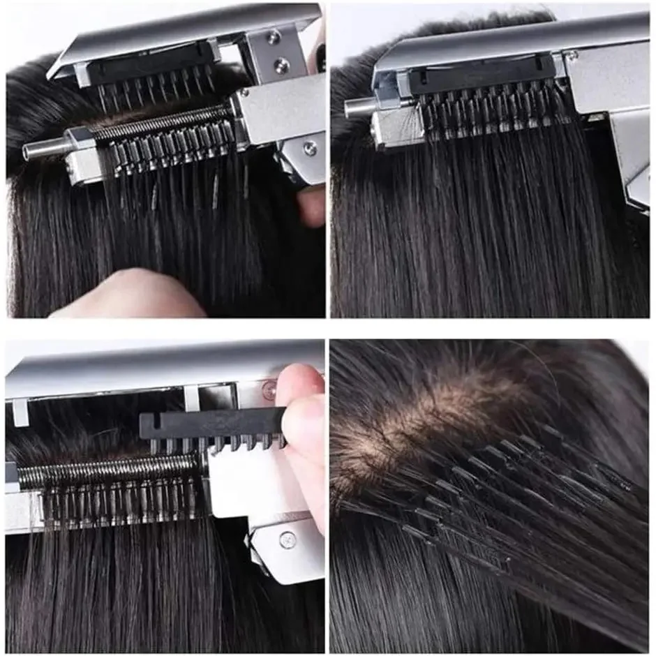 6D-1 Hair Extension Buckles 5 Box 200PC 6D Hair Extensions Machine Buckles 200PC/Pack Hair Extensions 6D1 Hair Extensions Machin