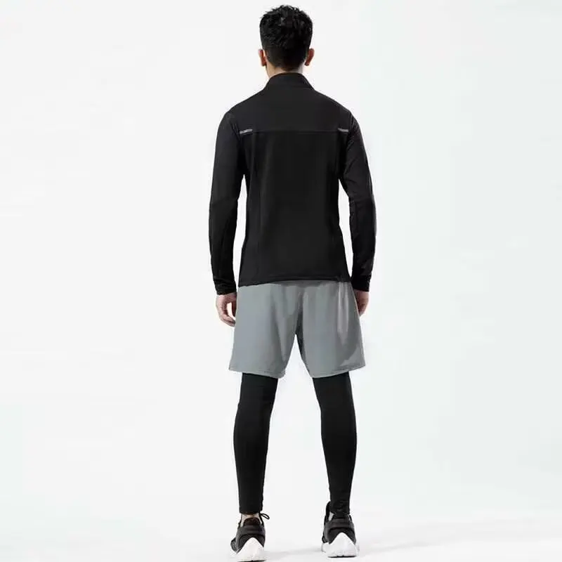 

Sports pants for men in spring, loose straight leg pants for men in autumn and winter vacation, two-piece sweatpants, casual pan