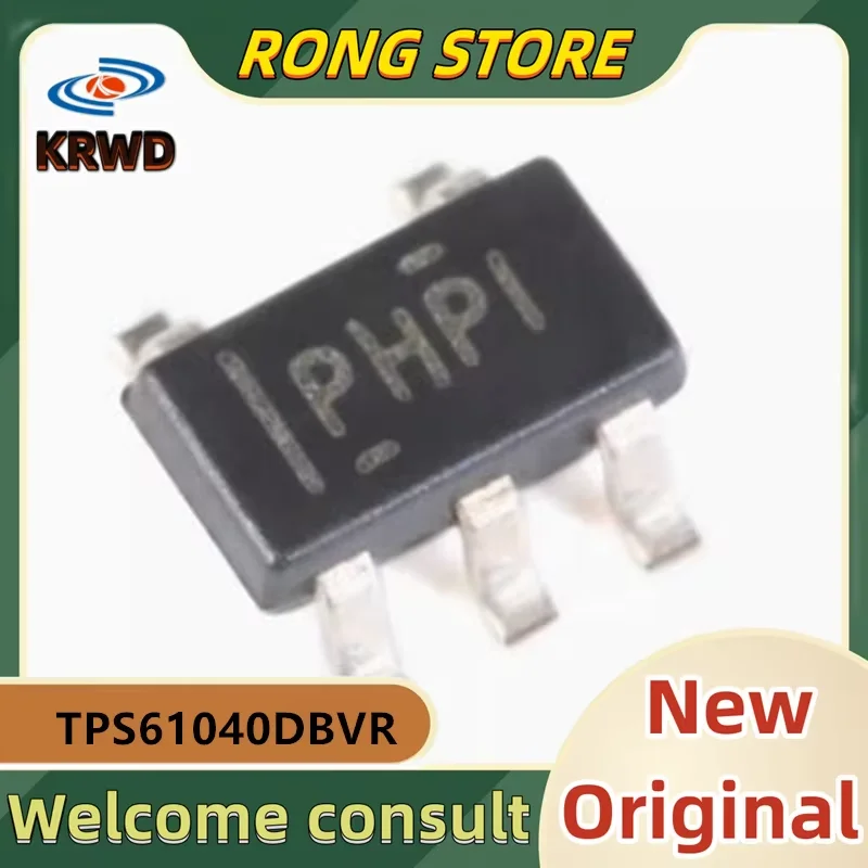 50PCS  PH01 PHOI PH0I PH0 PHO  New and Original Chip IC  SOT23-5 TPS61040DBVR TPS61040DBV TPS61040DB TPS61040D TPS61040