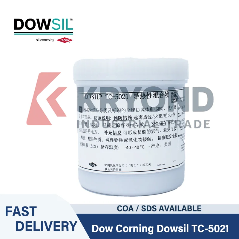 

Dow Corning Dowsil TC-5021 Thermal Conductive Paste High Performance Silicone Grease for Heat Dissipation in Electronics