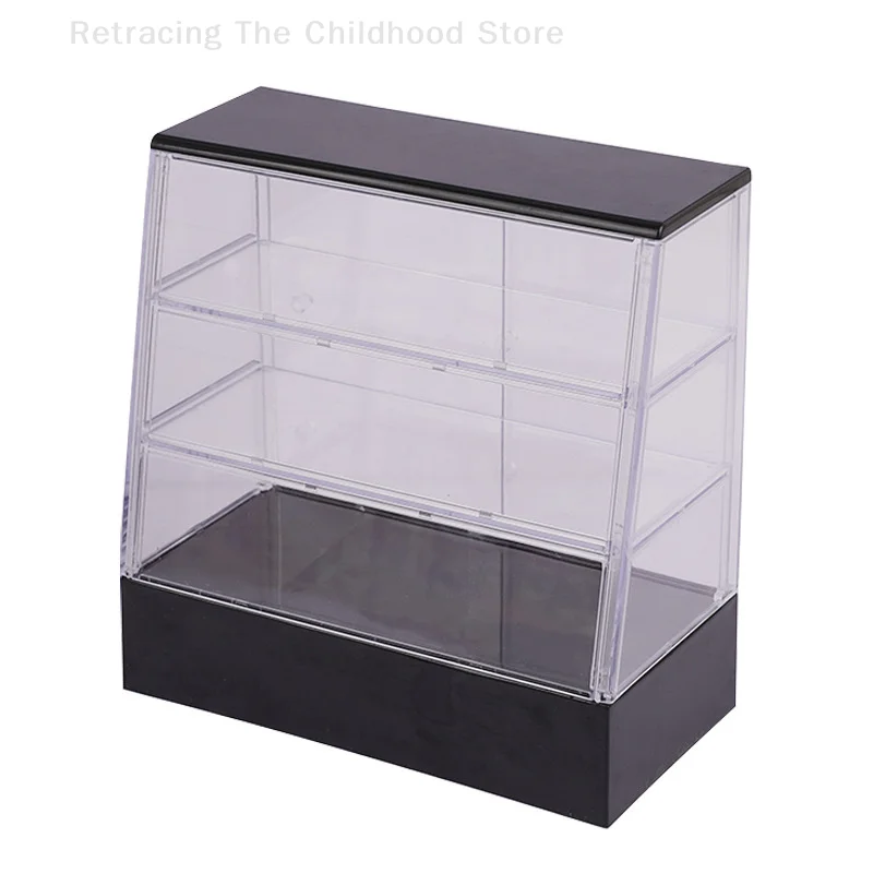 Dollhouse Miniature เค้ก Store ตกแต่งเบเกอรี่ขาตั้งจอแสดงผลอาหารรุ่น Play House สําหรับสาวของขวัญของเล่น