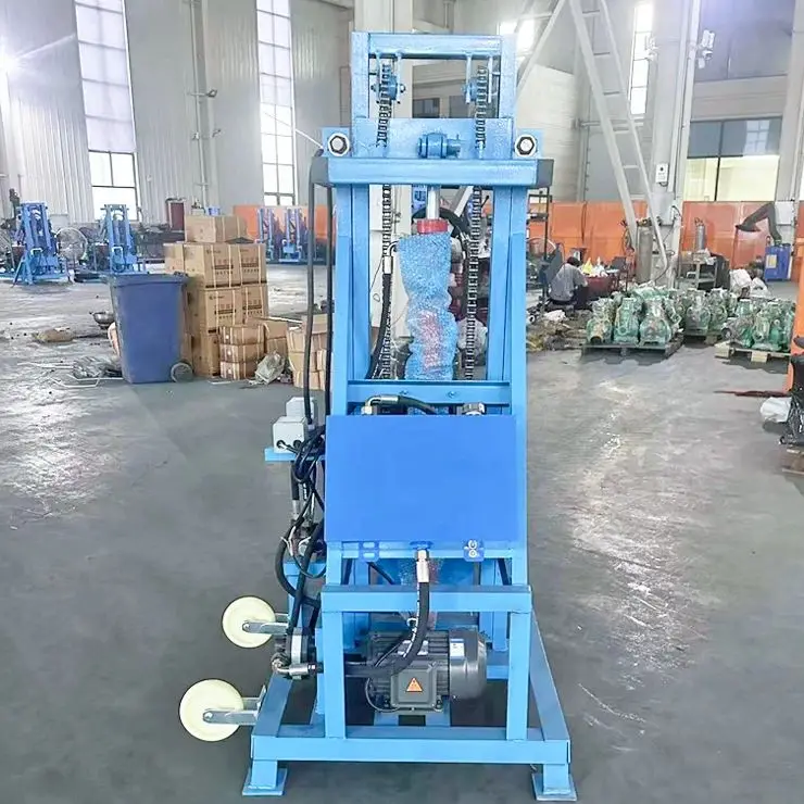 

Customized Hot Sale Hydraulic Water Well Drilling Rig 150M Depth Light Portable Machine For Home Use