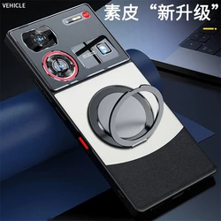 Magnetic Case For For ZTE Nubia Z60 Ultra Case Silicone Leather Protection Phone Back Cover For Nubia Z60Ultra Stylish Shell