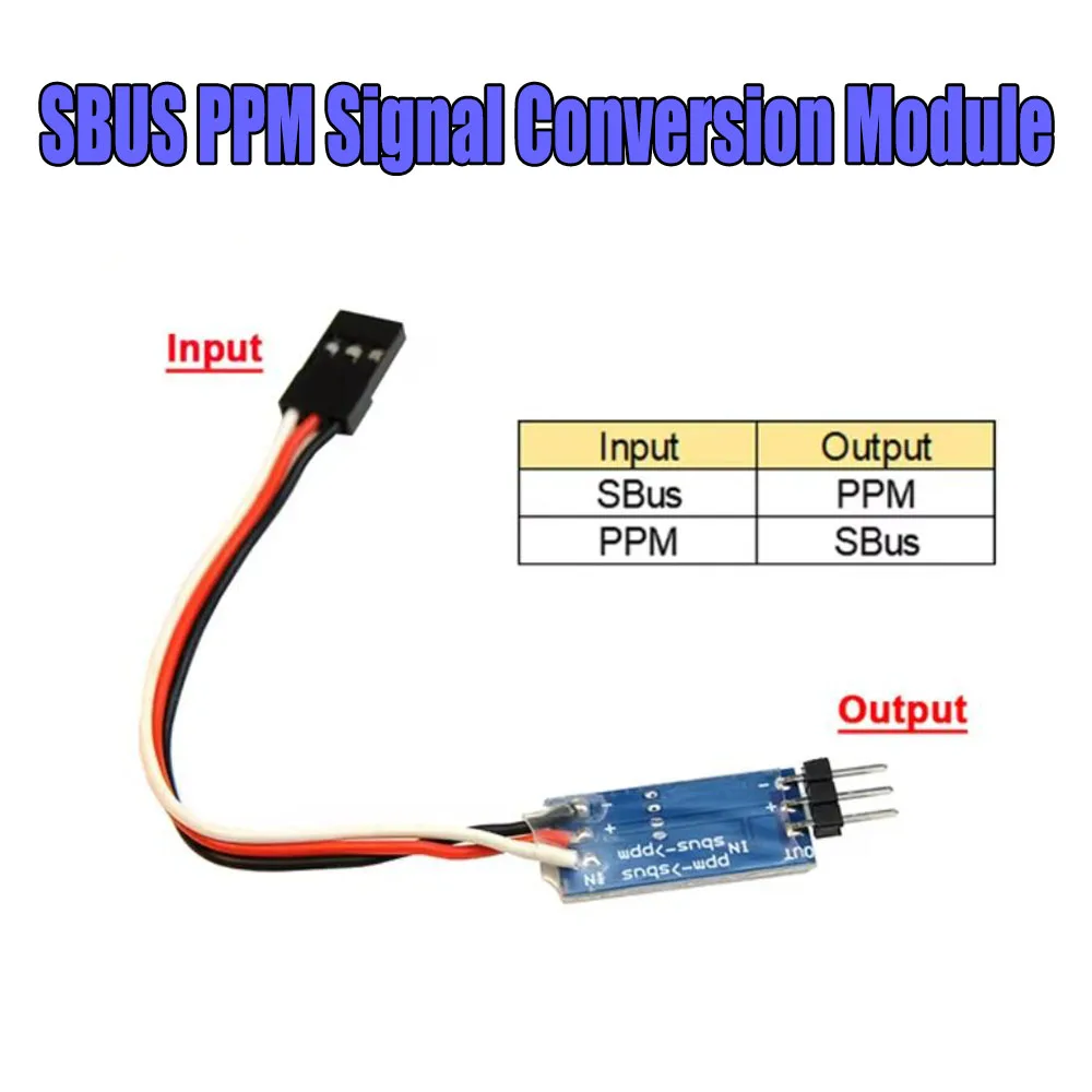 

SBUS PPM PWM Decorder модуль преобразования сигнала преобразователь приемника для FrSky RadioMaster ELRS Futaba приемник RC Drone