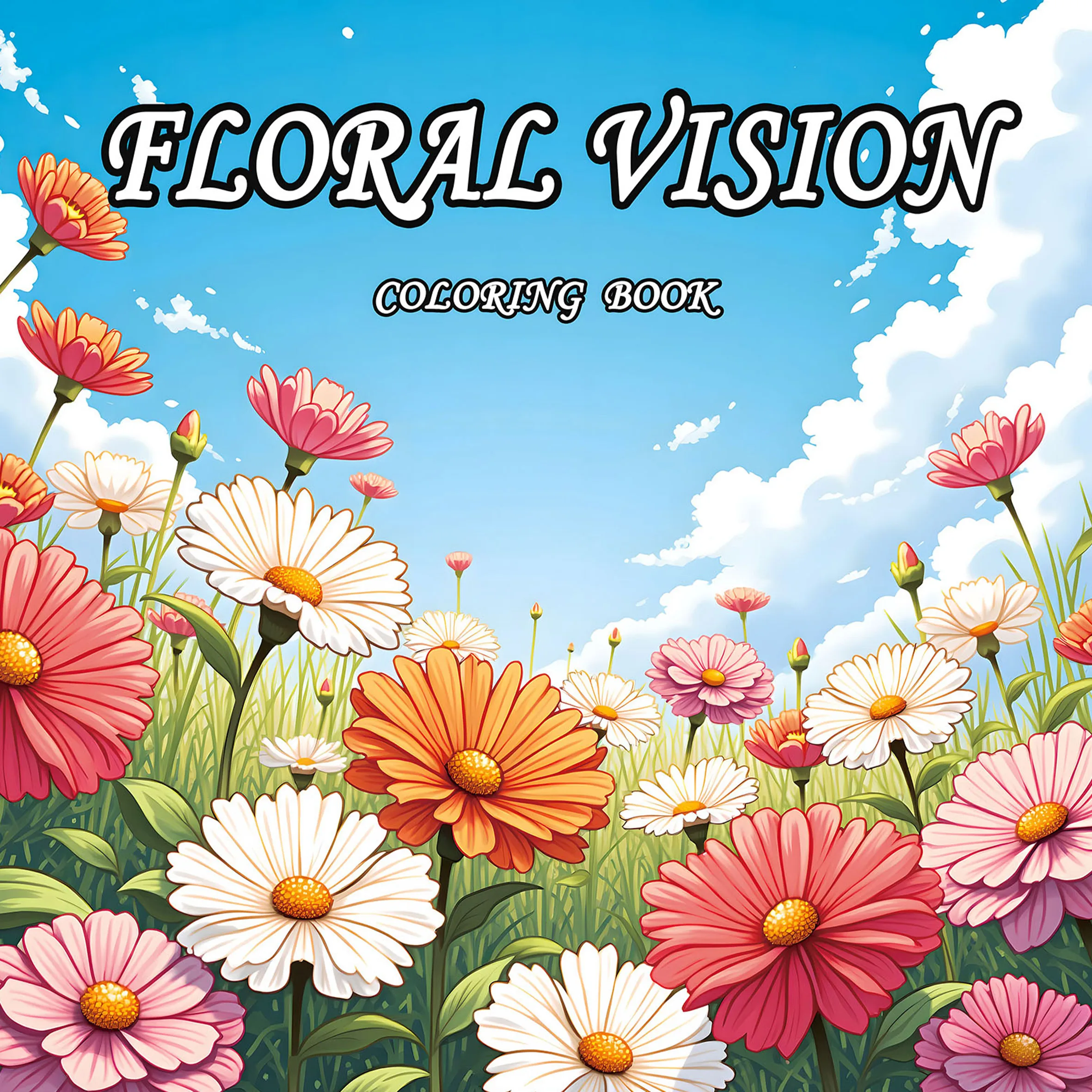 

ЦВЕТОВЫЙ ВИЗИОН, яркие узоры, книжка-раскраска для взрослых, милая книга для рисования, идеальный подарок для вечеринки и дня рождения