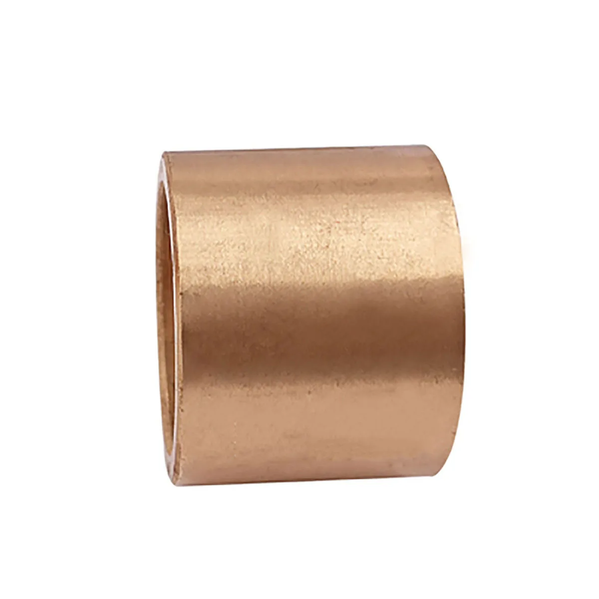 1Pc Powder Metallurgy Pure Copper Sleeves ID 16/18mm OD 22/25mm Height 15/18/20/22/25/28/30/32mm Self-Lubricating Bearings