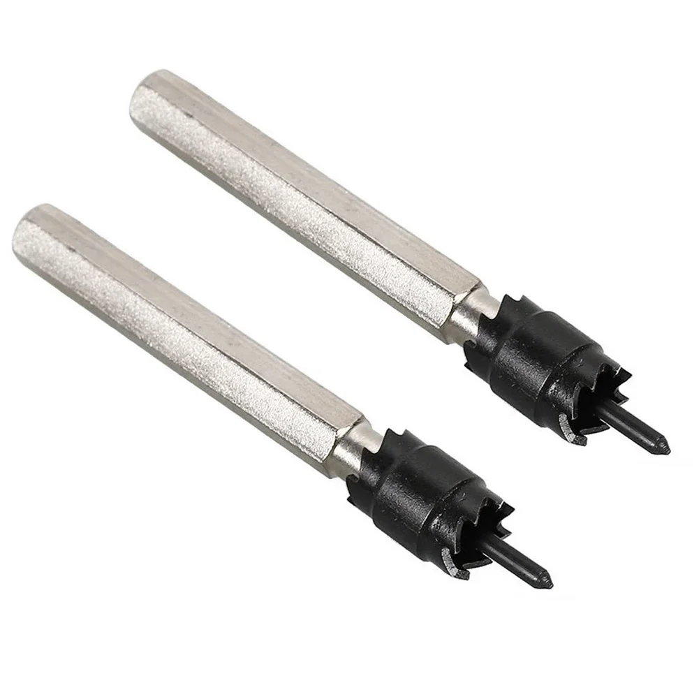 

2pcs 5/16In Spot Weld Drill Bit Cutter Double Sided Carbide Tip Point Drilling High Speed Steel Sheet Metal Rotary Spot Drill