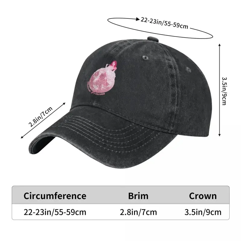 Chappell Roan Washed Baseball Cap Midwest Princess Fashion Dad Hats Summer Female Male Hiking Fishing Sunshade Baseball Caps